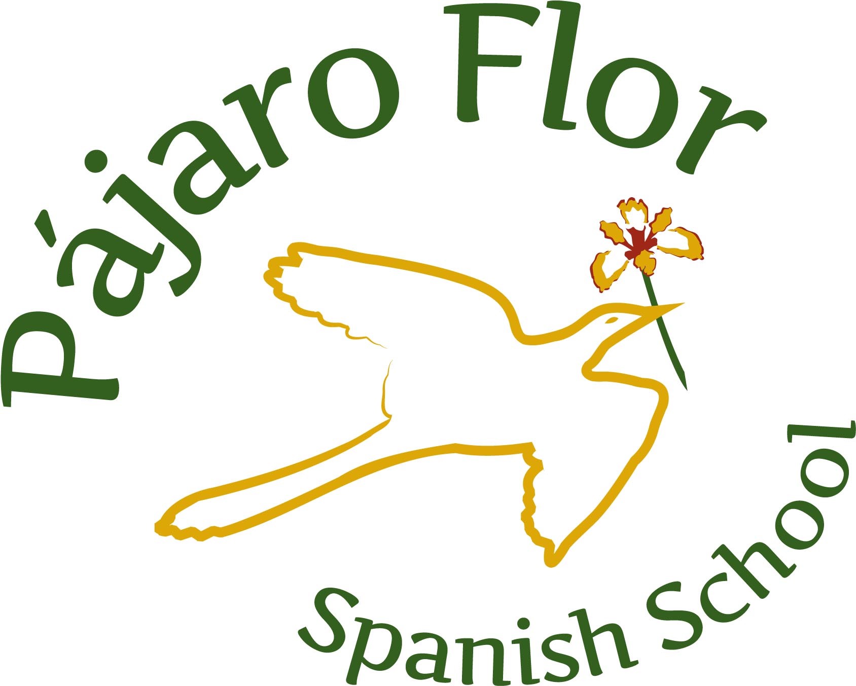 Logo Pajaro Flor